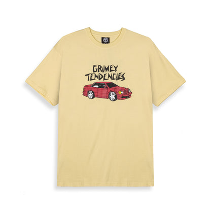 THE GRIMEY TENDENCIES REGULAR TEE LIGHT YELLOW