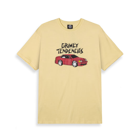THE GRIMEY TENDENCIES REGULAR TEE LIGHT YELLOW