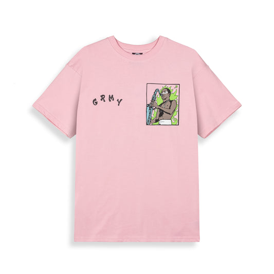 THE TROUBLE SLEEP REGULAR TEE LIGHT PINK