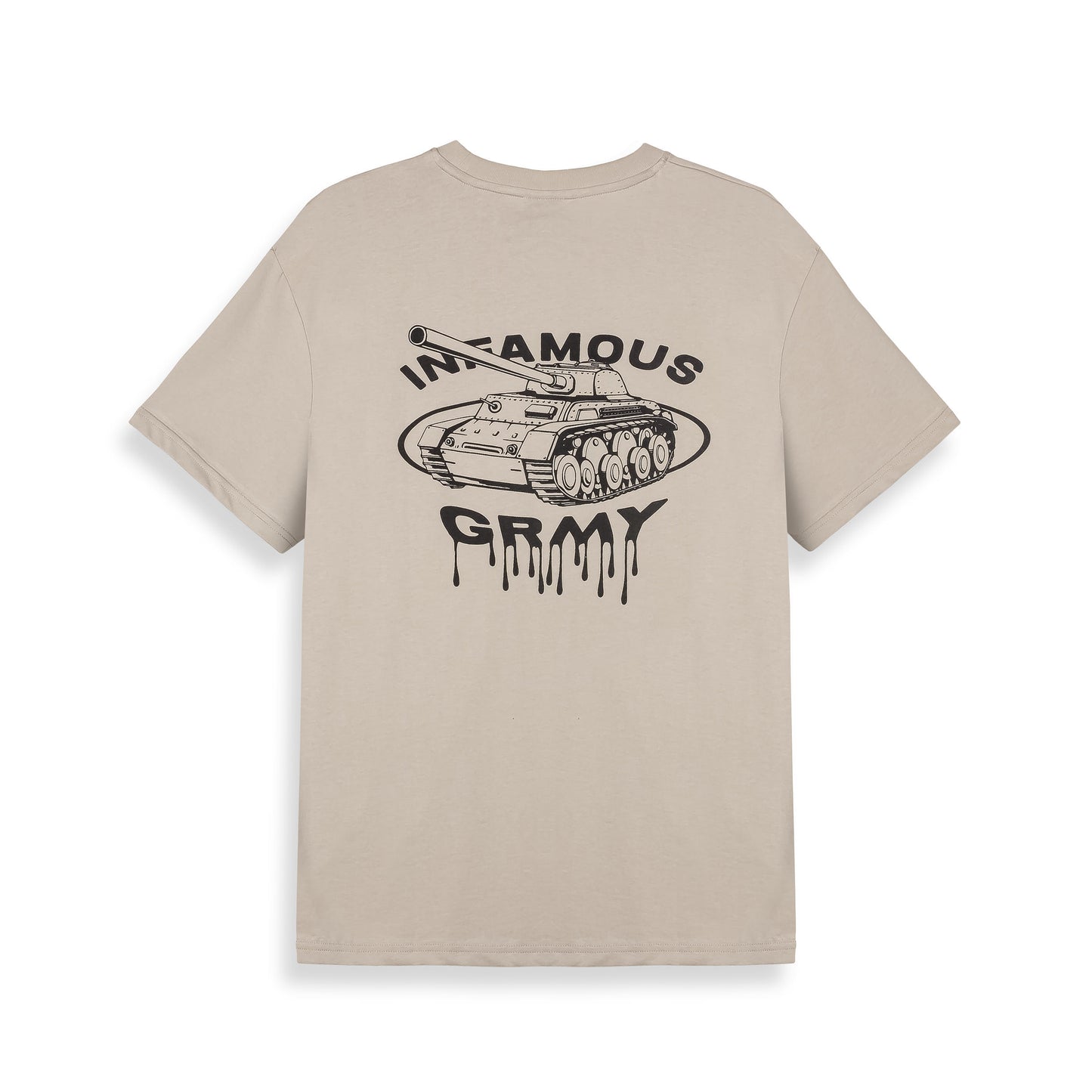THE THINK TANK REGULAR TEE LIGHT GREY