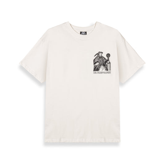 SAMPANS REGULAR TEE OFF WHITE