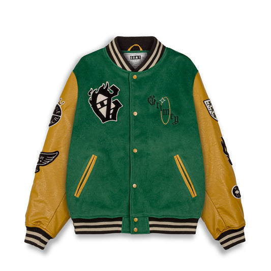 SAOIRSE BASEBALL JACKET GREEN