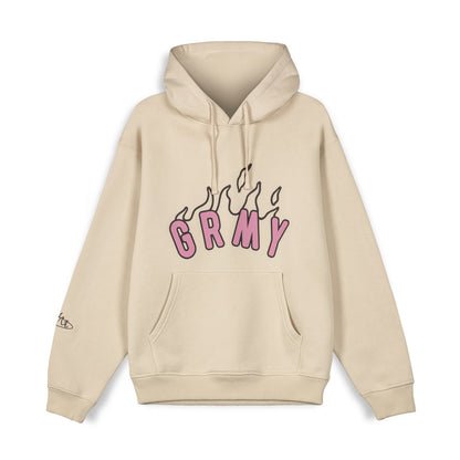 MELTED STONE VINTAGE HOODIE CREAM