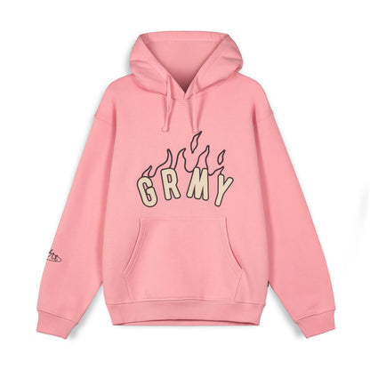 MELTED STONE VINTAGE HOODIE PINK