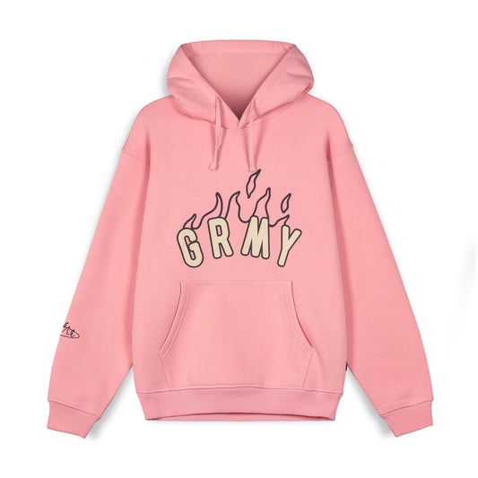 MELTED STONE VINTAGE HOODIE PINK