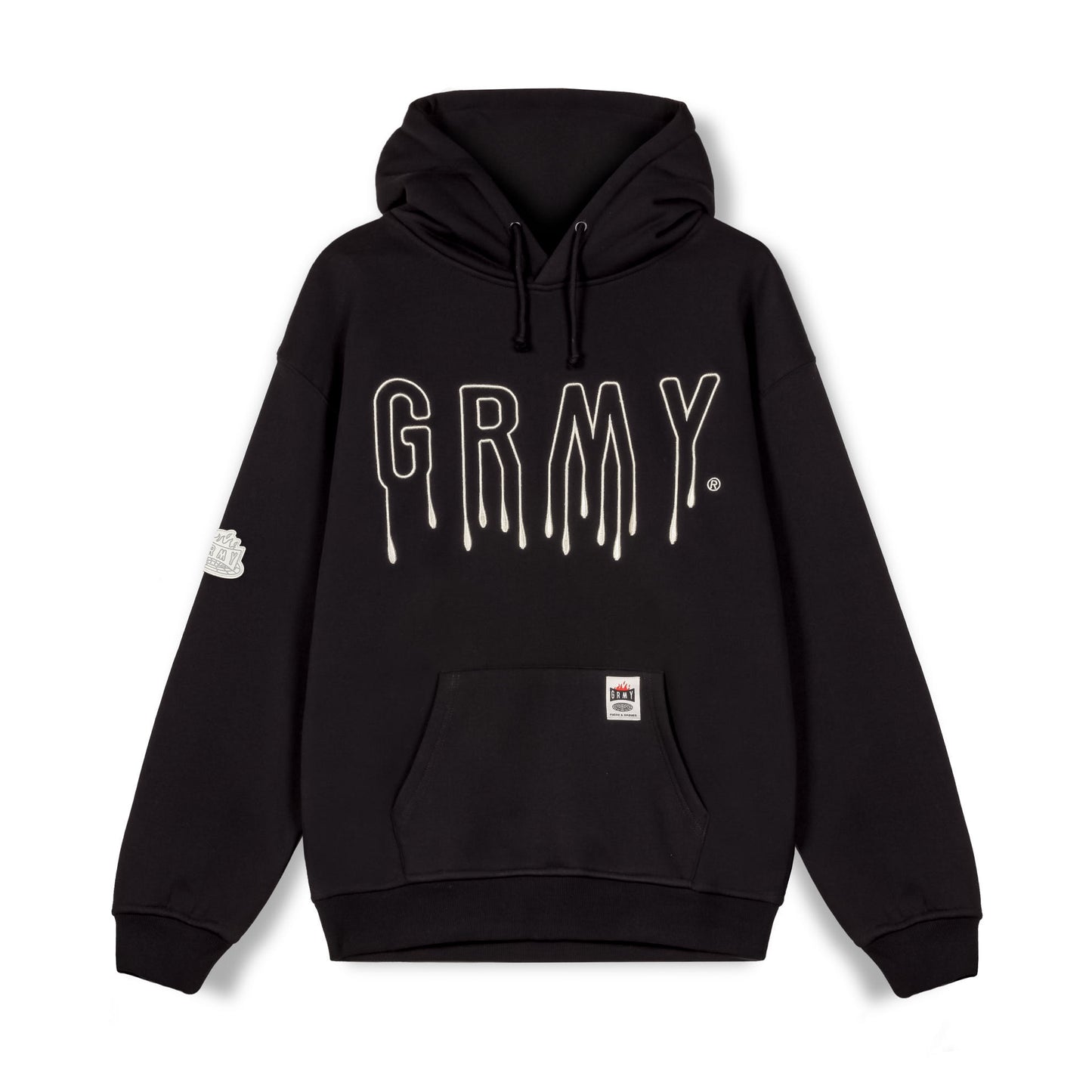 BACK AT YOU VINTAGE HOODIE BLACK