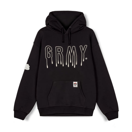 BACK AT YOU VINTAGE HOODIE BLACK