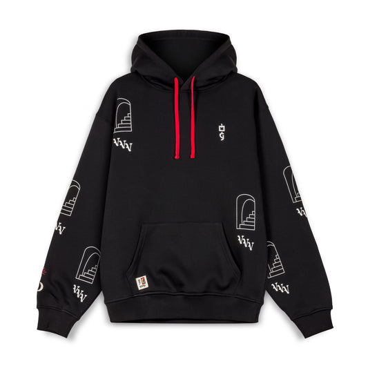 VITA DEORUM (GRMY X OJ) VINTAGE HOODIE BLACK