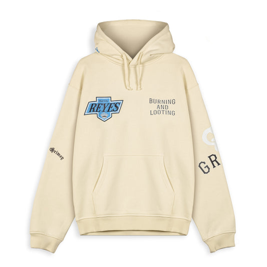 CAUSING PANIC VINTAGE HOODIE CREAM