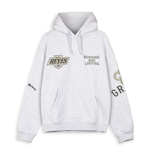 CAUSING PANIC VINTAGE HOODIE SPORT GREY