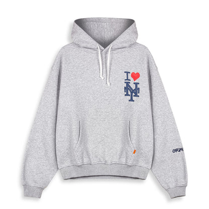GRIMEY BOYS VINTAGE HOODIE DARK SPORT GREY