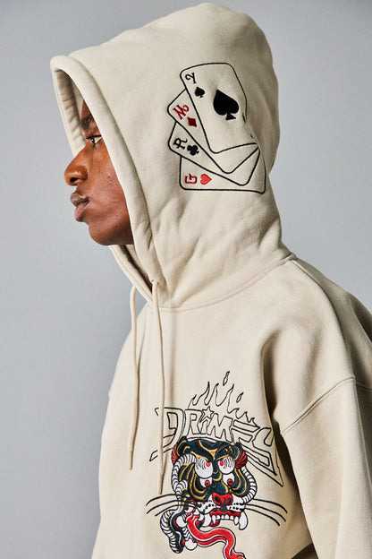 DEEPER HEAVYWEIGHT VINTAGE HOODIE CREAM