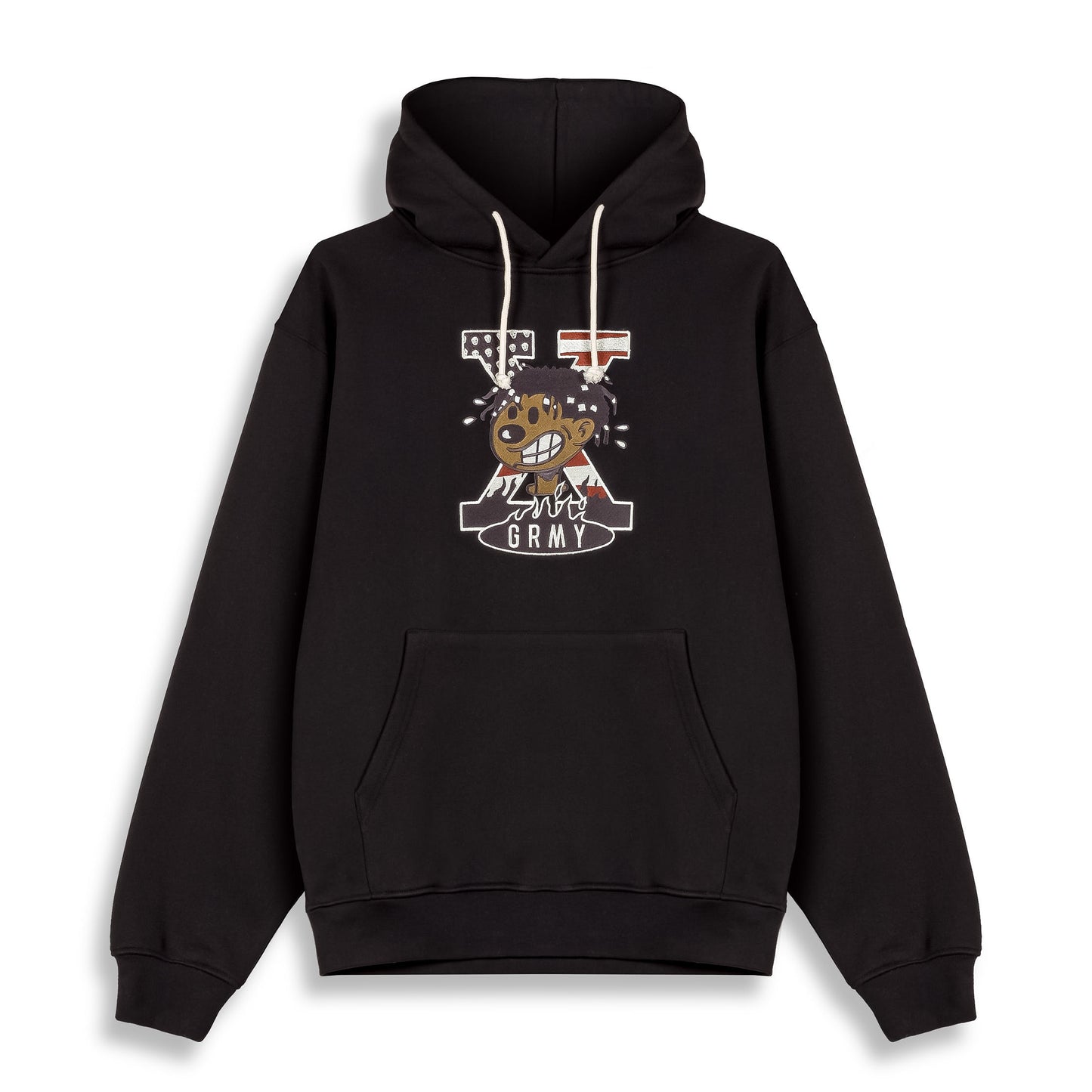 VOODOO CHILD VINTAGE HOODIE BLACK