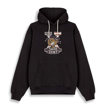 VOODOO CHILD VINTAGE HOODIE BLACK