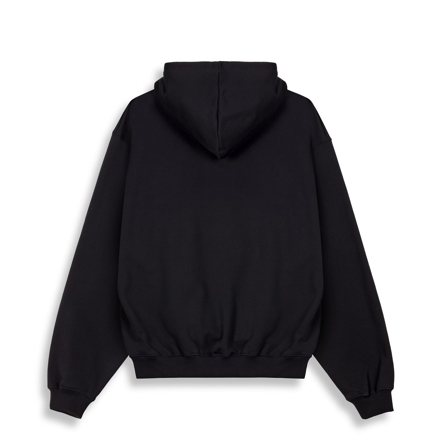 SAVAGE DOMAIN FRENCH TERRY BOXY HOODIE BLACK