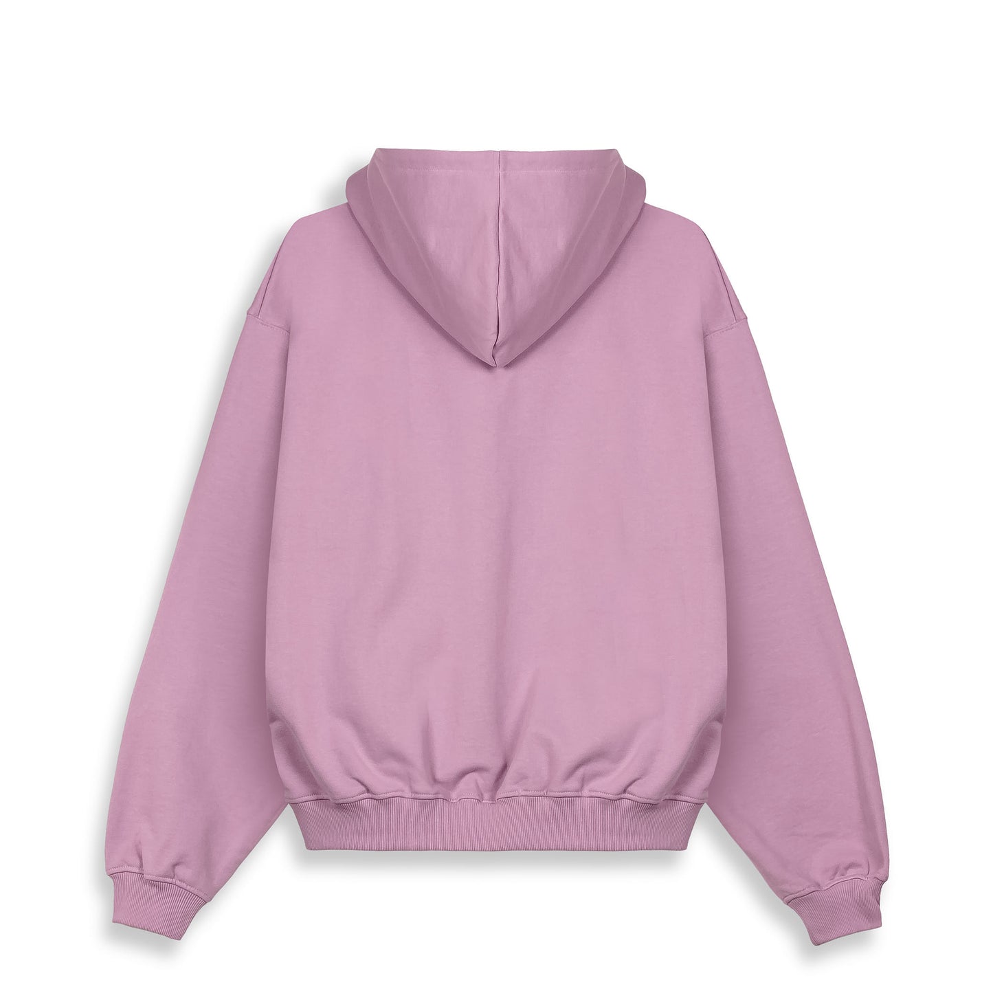 SAVAGE DOMAIN FRENCH TERRY BOXY HOODIE LILAC