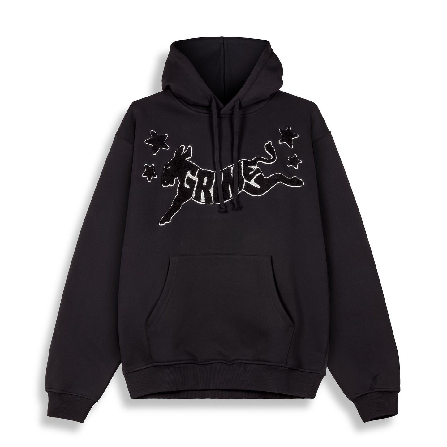 TOUGH GUYS REGULAR HOODIE BLACK