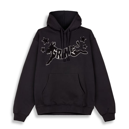 TOUGH GUYS REGULAR HOODIE BLACK