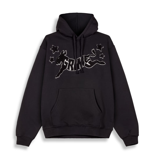 TOUGH GUYS REGULAR HOODIE BLACK