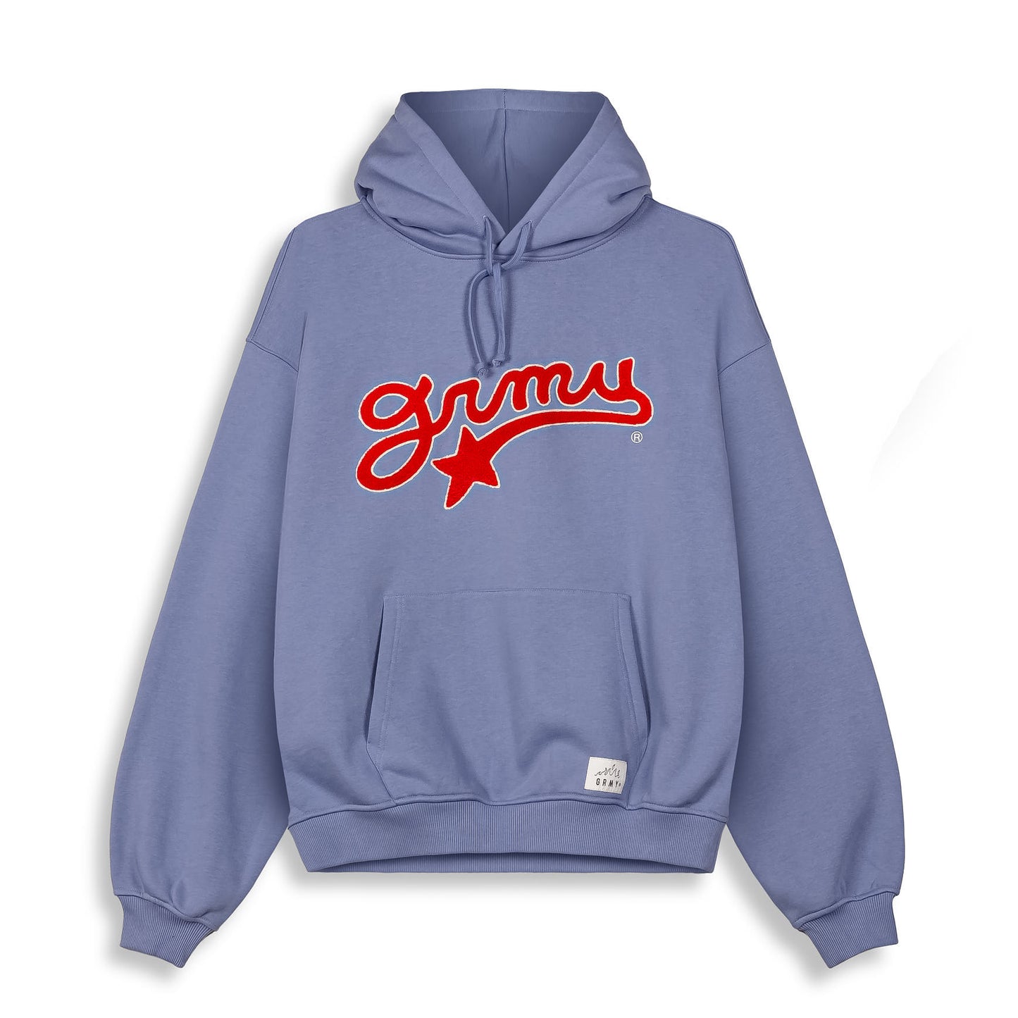 MUD'S THE RESIDENCE MADRID BOXY HOODIE BLUE