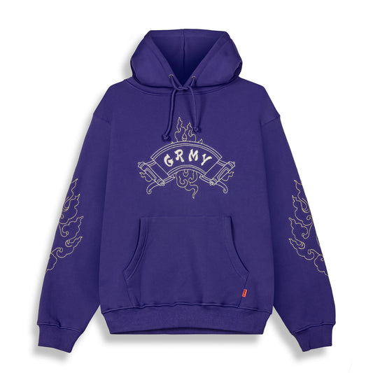 SAMPANS REGULAR HOODIE BLUE