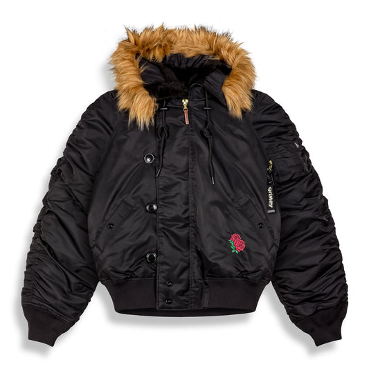 THE PLANET N-2B FLIGHT JACKET BLACK