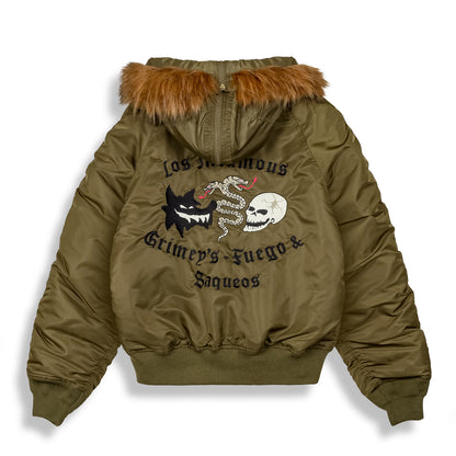 THE PLANET N-2B FLIGHT JACKET GREEN