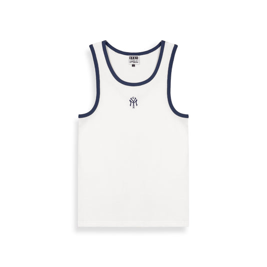 SWEET SCIENCE FITTED TANK TOP OFF WHITE