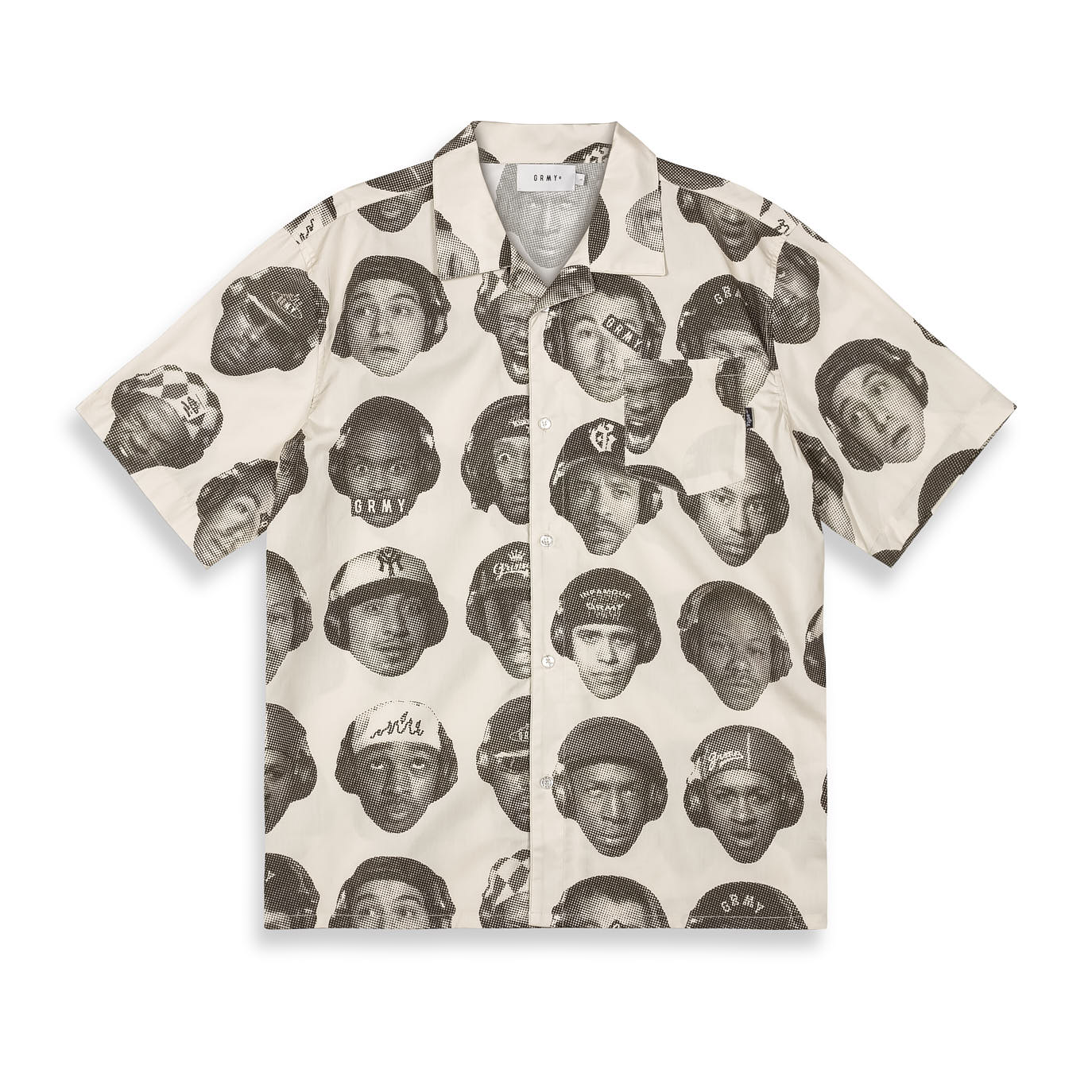 THE MIDNITE BUTTON UP SHIRT LIGHT GREY