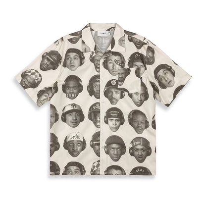 THE MIDNITE BUTTON UP SHIRT LIGHT GREY