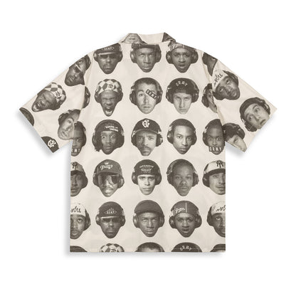 THE MIDNITE BUTTON UP SHIRT LIGHT GREY
