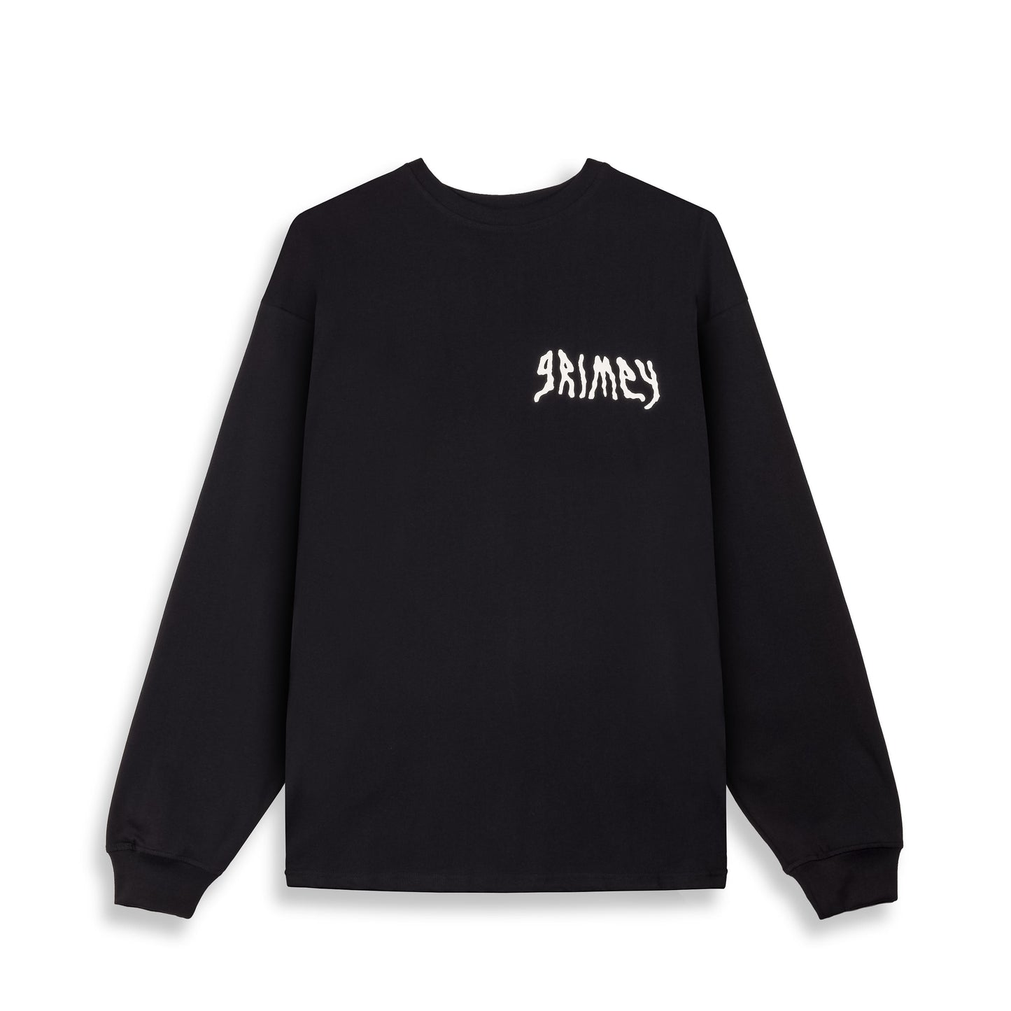 PEACE WITHIN THE GLITZY GRILLZ LONG SLEEVE TEE BLACK