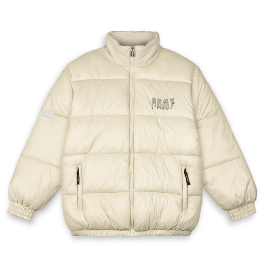 BACK AT YOU PUFFER JACKET CREAM