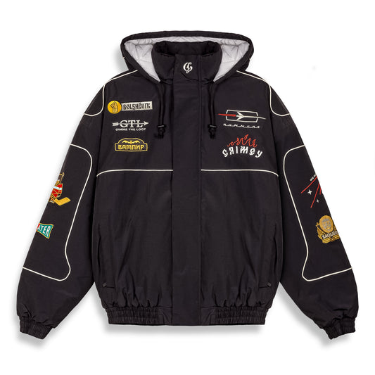 THE LOWER DEPTHS PULLOVER JACKET BLACK