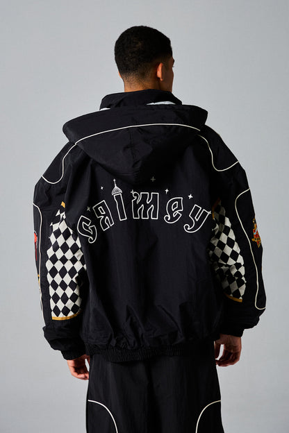 THE LOWER DEPTHS PULLOVER JACKET BLACK