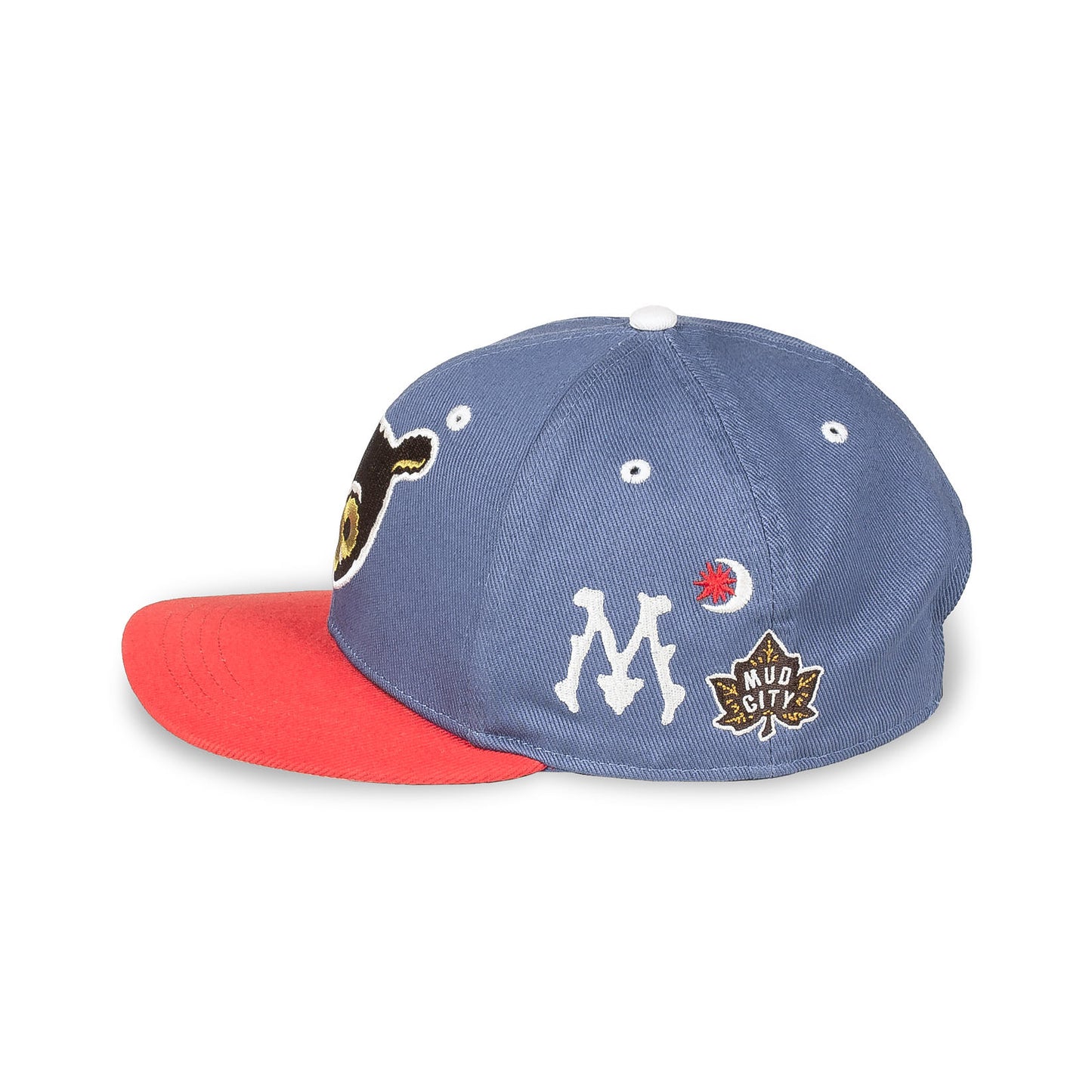 MUD'S THE RESIDENCE SNAPBACK CAP BLUE