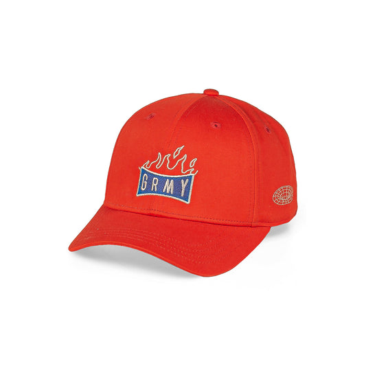 BACK AT YOU CURVED VISOR SNAPBACK CAP RED