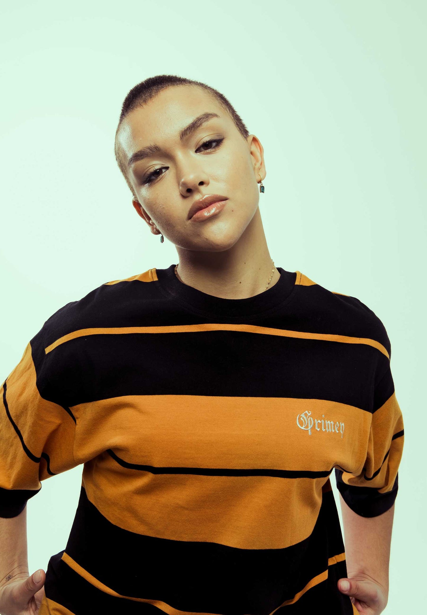 CAUSING PANIC OVERSIZED TEE ORANGE