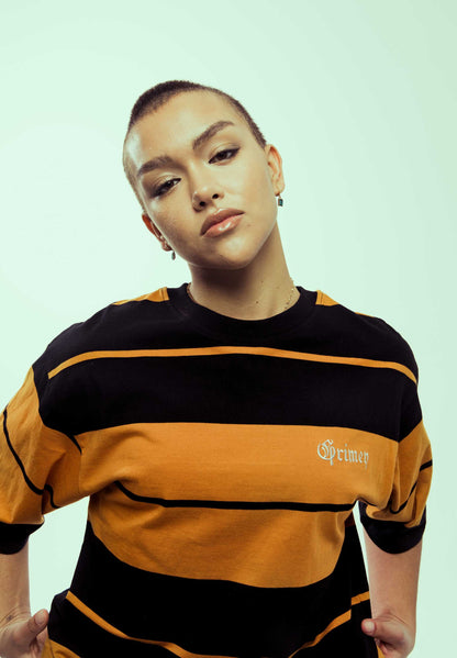 CAUSING PANIC OVERSIZED TEE ORANGE