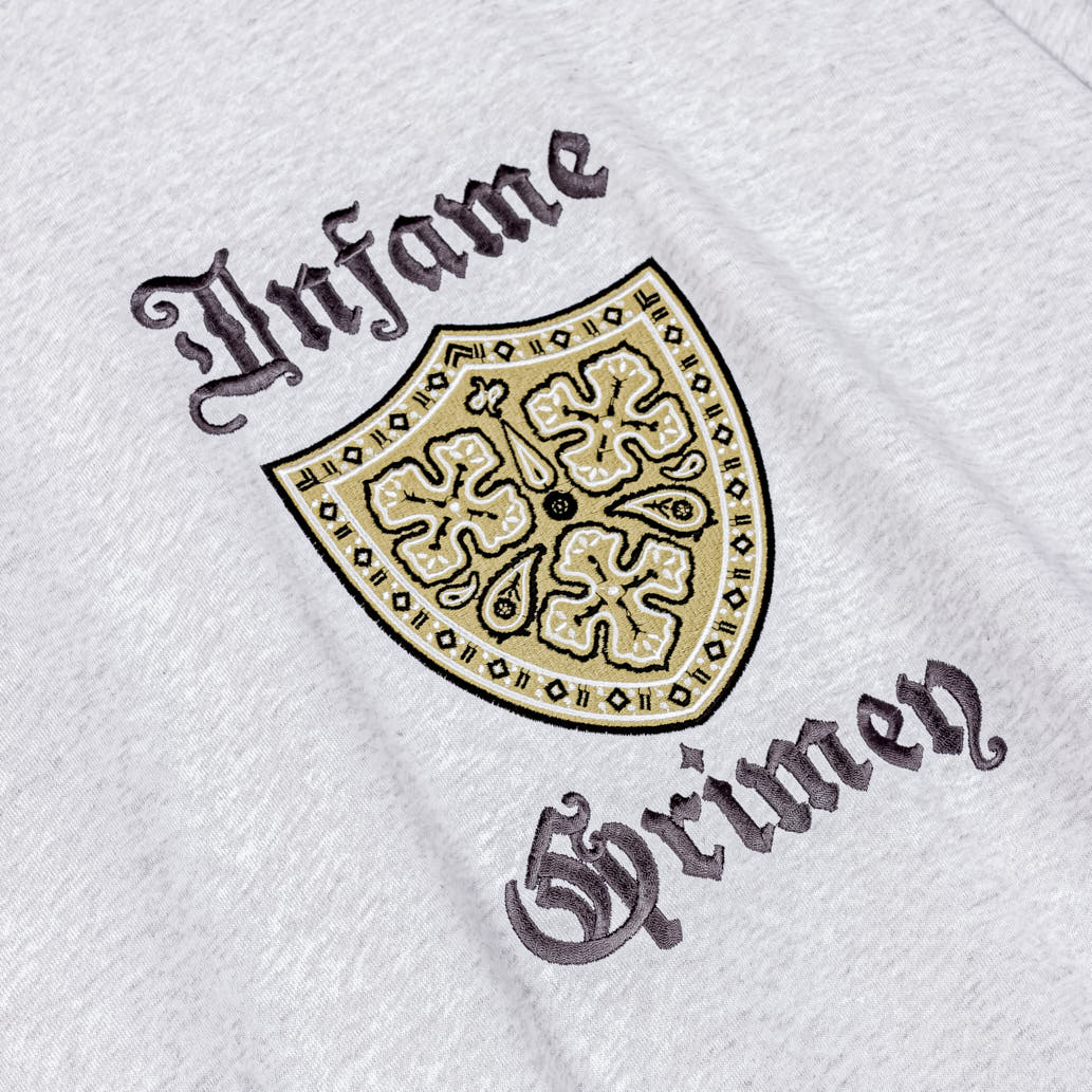 CAUSING PANIC VINTAGE CREWNECK SPORT GREY