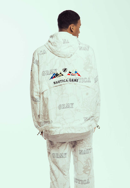 MIGHTY HARMONIST NAUTICA X GRMY TRACK JACKET WHITE