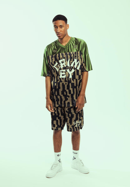 LUCKY DRAGON MESH BASKET SHORTS GREEN