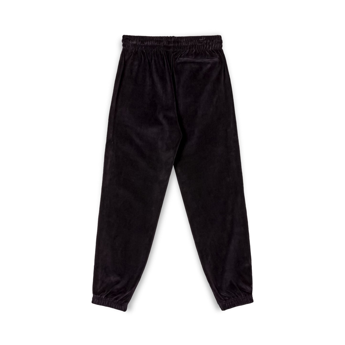 MADRID VELVET TRACK PANTS BLACK