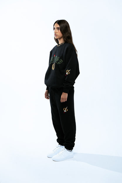 THE LOWER DEPTHS SWEATPANTS BLACK