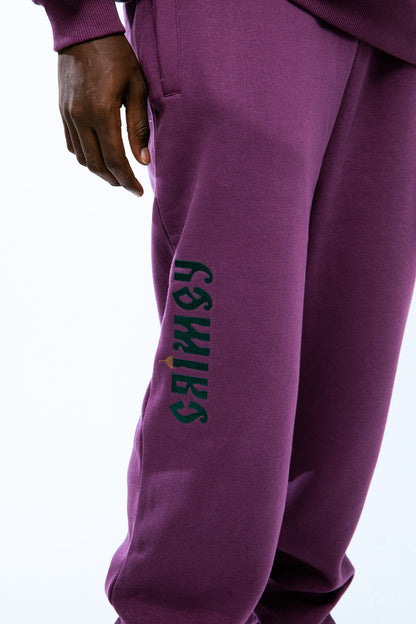 THE LOWER DEPTHS SWEATPANTS PURPLE