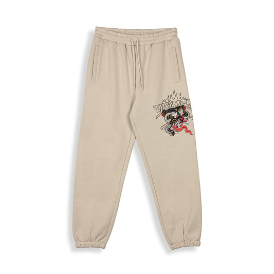 DEEPER HEAVYWEIGHT SWEATPANTS CREAM