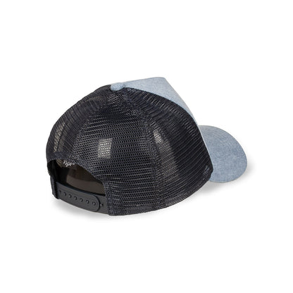 SWEET SCIENCE TRUCKER CAP WASHED BLUE