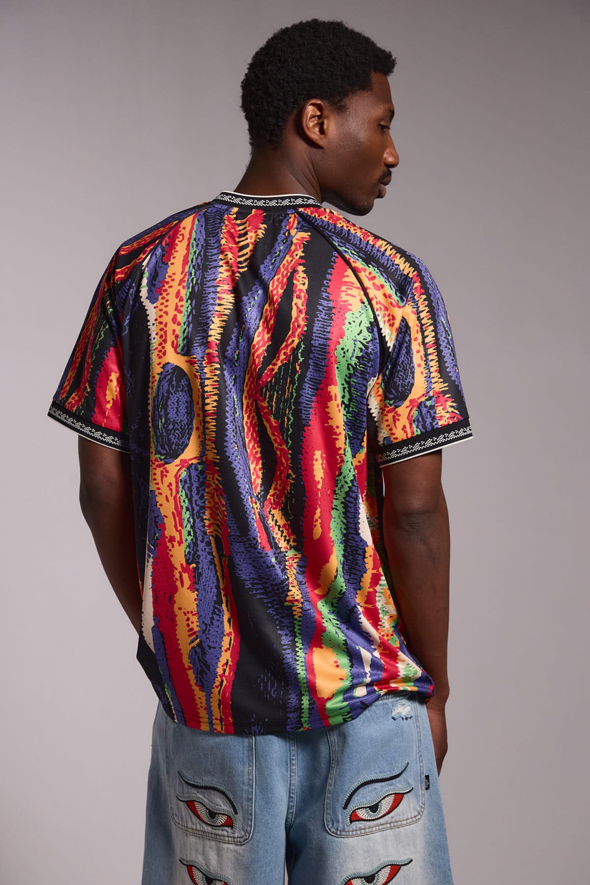 LA FRATERNITE SOCCER TEE MULTICOLOR