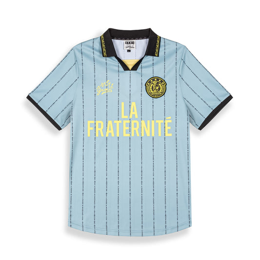 LA FRATERNITE BRULER PILLER SOCCER TEE BLUE