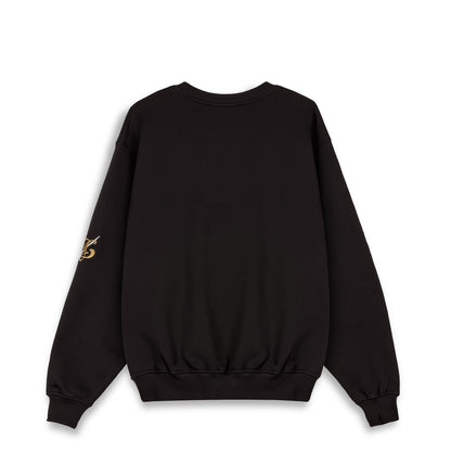 THE LOWER DEPTHS VINTAGE CREWNECK BLACK